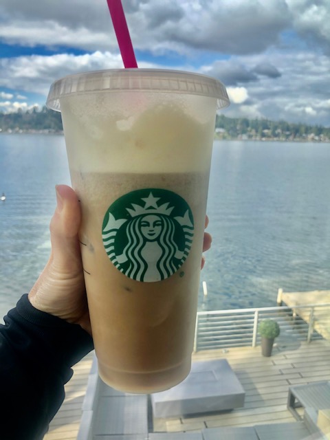 Iced Brown Sugar Oatmilk Shaken Espresso (Starbucks)